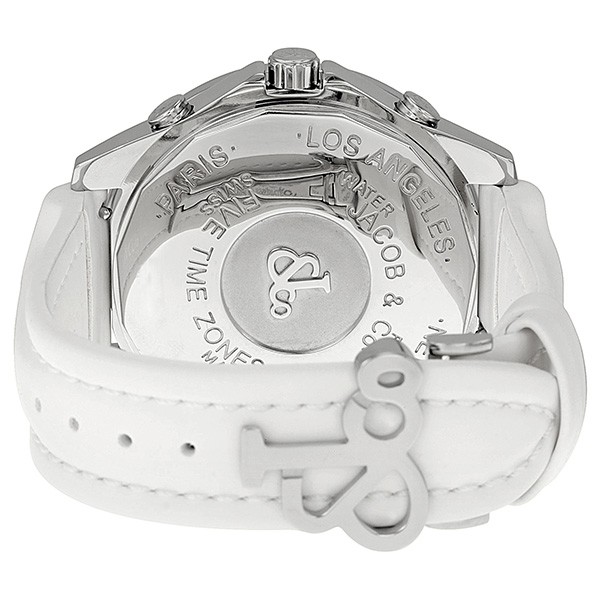 IMG_9086 Jacob Co. JCATH7 Five Time Zone Unisex Quartz Stainless Steel 3