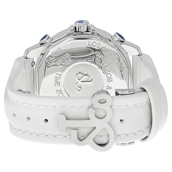 IMG_9086 Jacob Co. JCM24DA Five Time Zone Unisex Quartz Stainless Steel 3