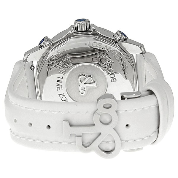 IMG_9086 Jacob Co. JCMATH14 Five Time Zone Unisex Quartz Stainless Steel 3