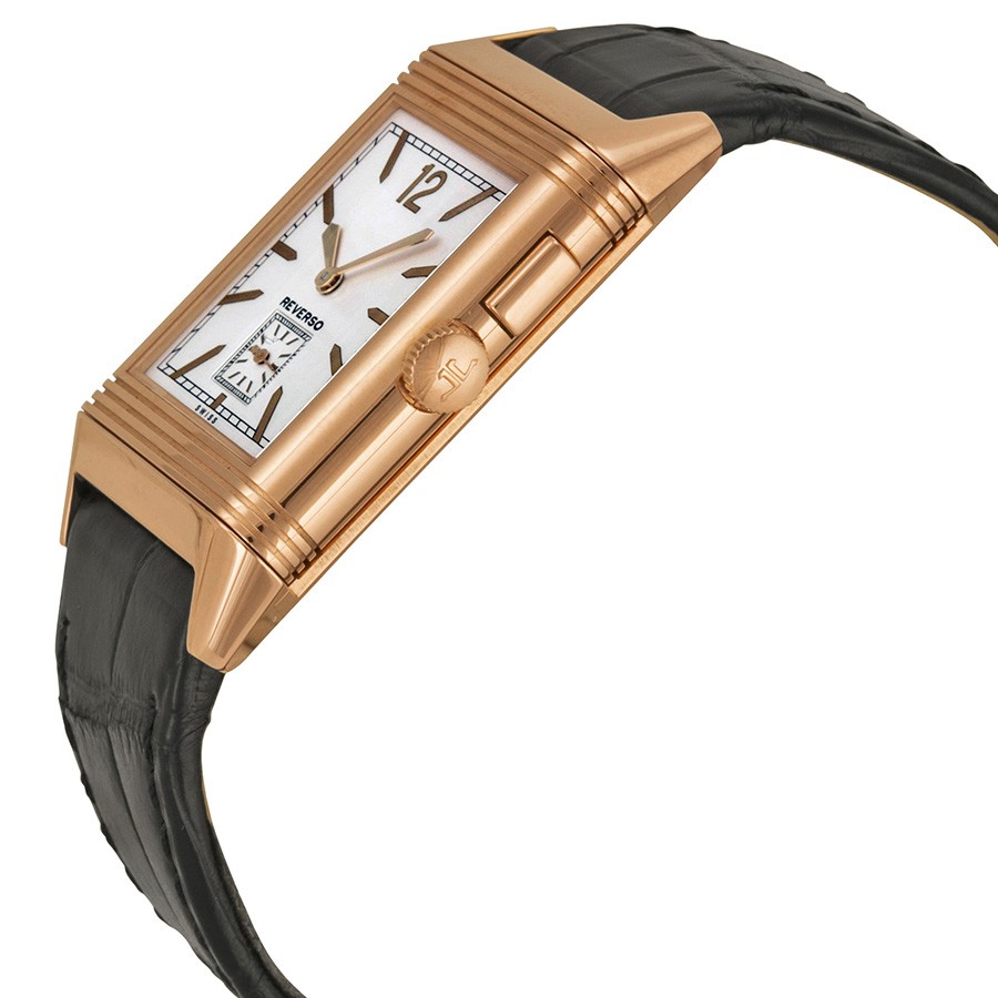 IMG_9086 Jaeger LeCoultre Q3782520 Grande Reverso Ultra Thin Mens Hand Wind 18kt Pink Gold 3