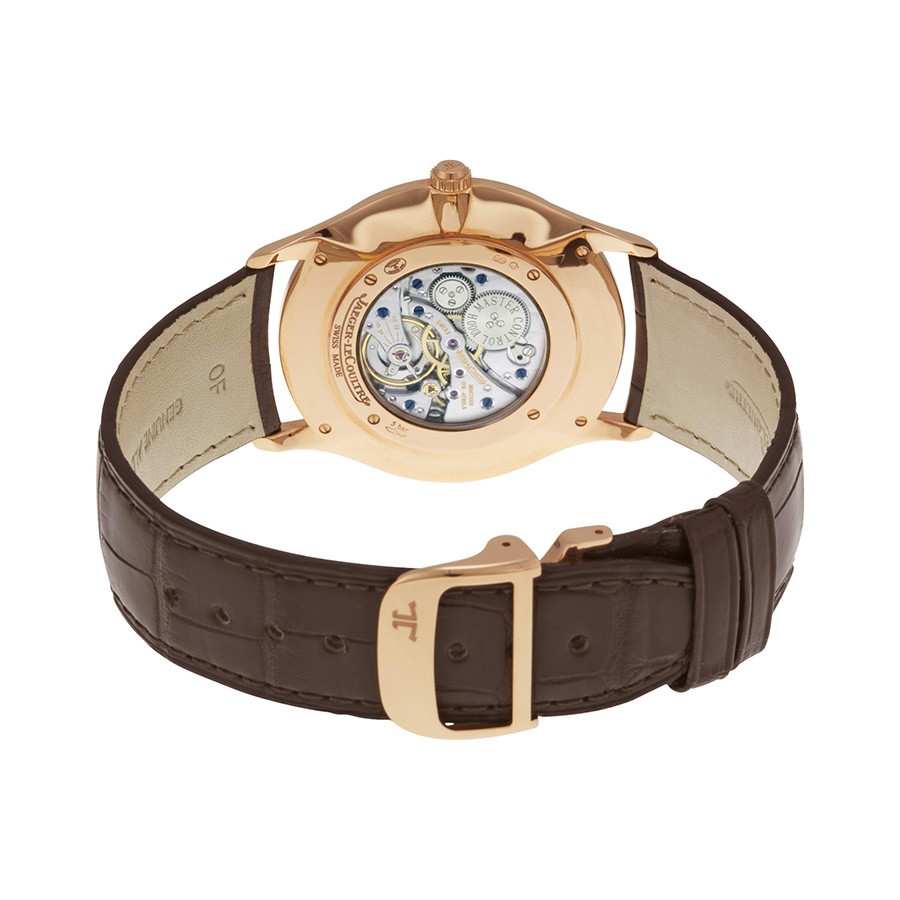 IMG_9086 Jaeger LeCoultre Q1342420 Master Ultra Thin Mens Hand Wind 18kt Rose Gold 3