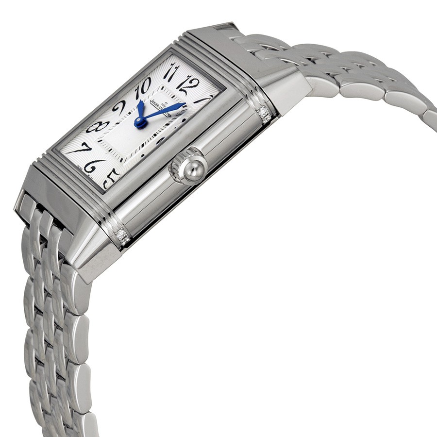 IMG_9086 Jaeger LeCoultre Q2568102 Reverso Duetto Ladies Hand Wind Stainless Steel 3
