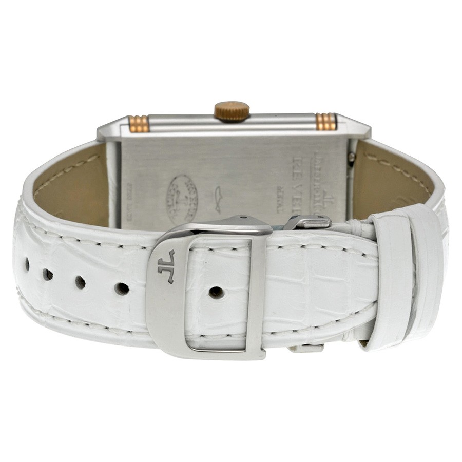 IMG_9086 Jaeger LeCoultre Q3224420 Reverso Ladies Hand Wind 18kt Rose Gold and Stainless Steel 3