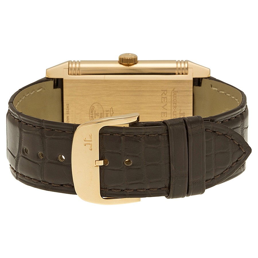IMG_9086 Jaeger LeCoultre Q3732520 Reverso Mens Hand Wind 18kt Rose Gold 3