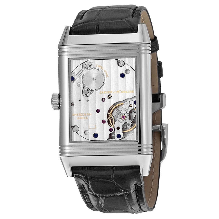 IMG_9086 Jaeger LeCoultre Q3738420 Reverso Mens Hand Wind Stainless Steel 3