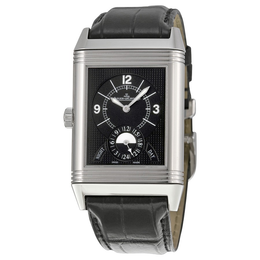 IMG_9086 Jaeger LeCoultre Q3748421 Reverso Mens Hand Wind Stainless Steel 3