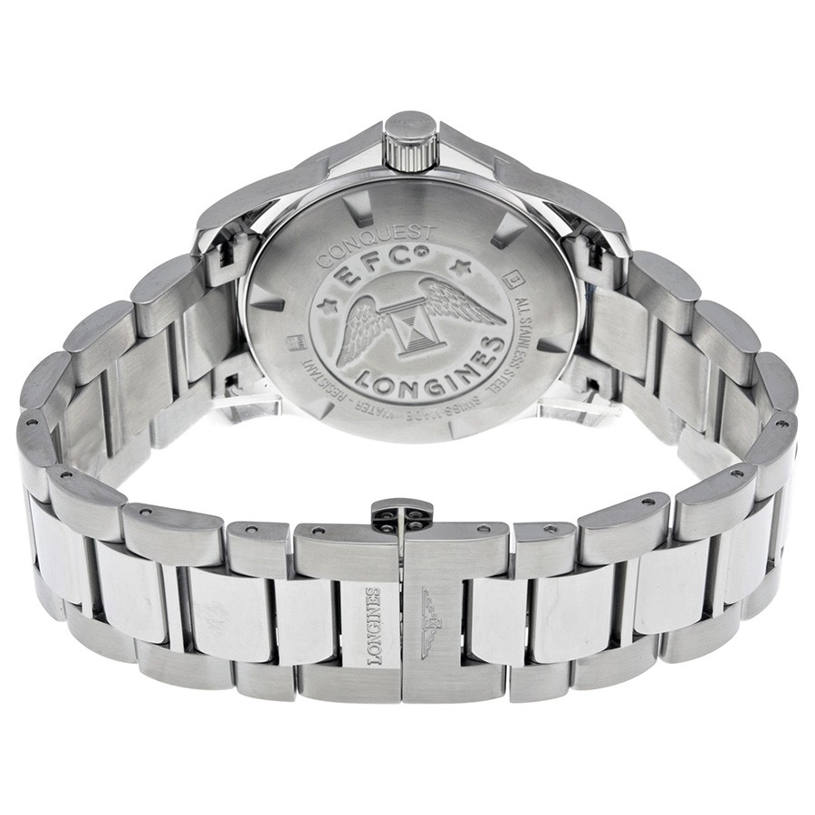 IMG_9086 Longines L36594586 Conquest Mens Quartz Stainless Steel 3