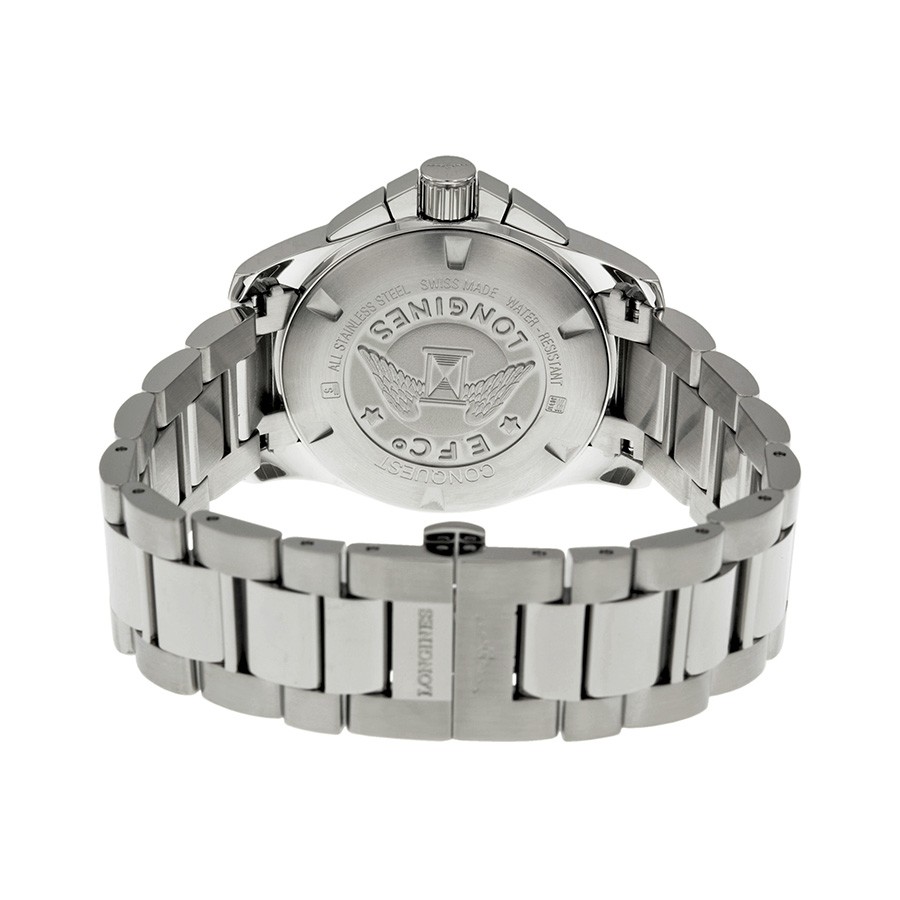 IMG_9086 Longines L37004566 Conquest Mens Quartz Stainless Steel 3