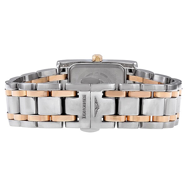 IMG_9086 Longines L51555187 DolceVita Ladies Quartz Stainless Steel and 18kt Pink Gold 3