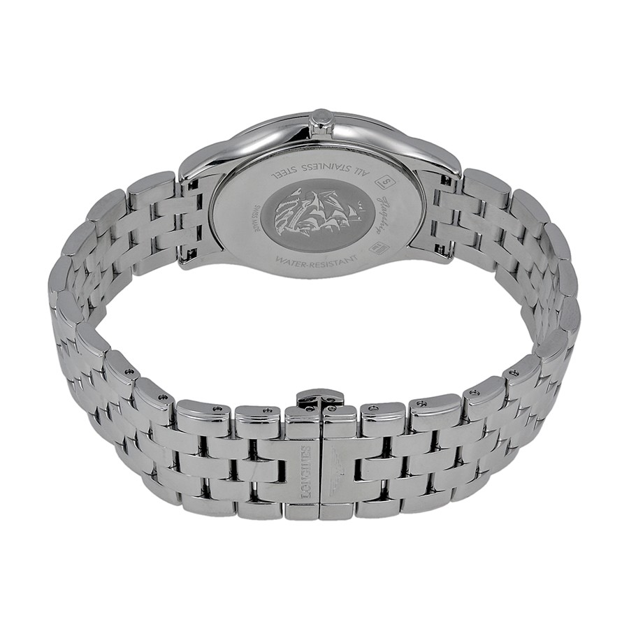 IMG_9086 Longines L4.716.4.52.6 Flagship Mens Quartz Stainless Steel 3