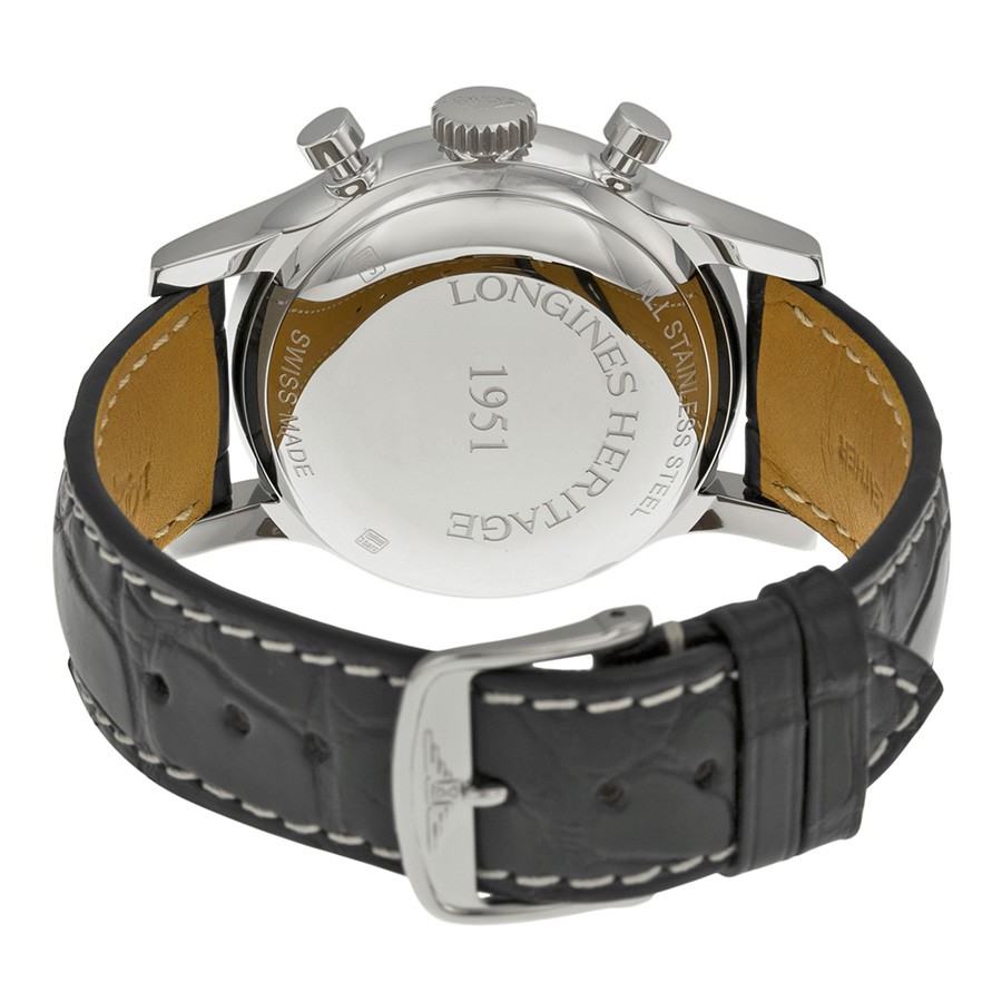 IMG_9086 Longines L2.745.4.53.4 Heritage Collection Mens Automatic Stainless Steel 3
