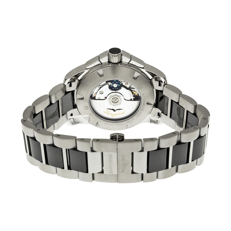 IMG_9086 Longines L2.744.4.56.7 Mens Automatic Stainless Steel and Ceramic 3
