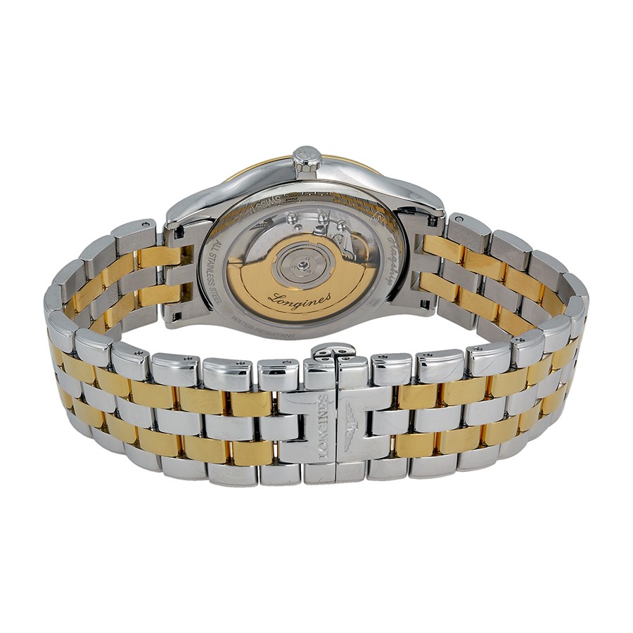 IMG_9086 Longines L48743327 Mens Automatic Yellow Gold-tone Stainless Steel 3
