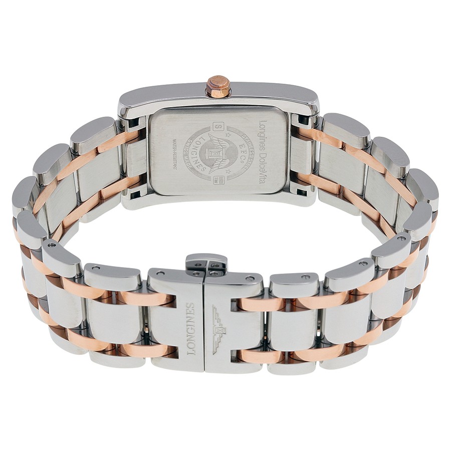 IMG_9086 Longines L55025997 Ladies Quartz Stainless Steel and Rose Gold 3