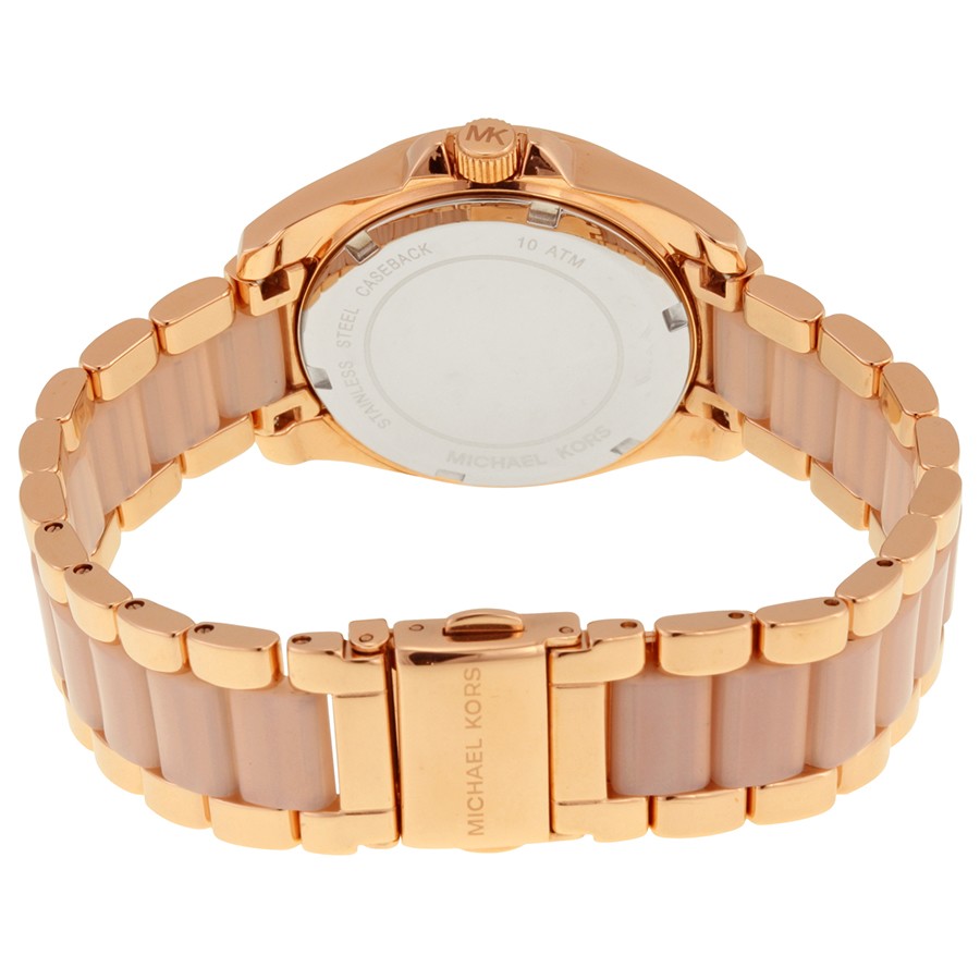 IMG_9086 Michael Kors MK6175 Blair Ladies Quartz Rose Gold-tone Stainless Steel 3
