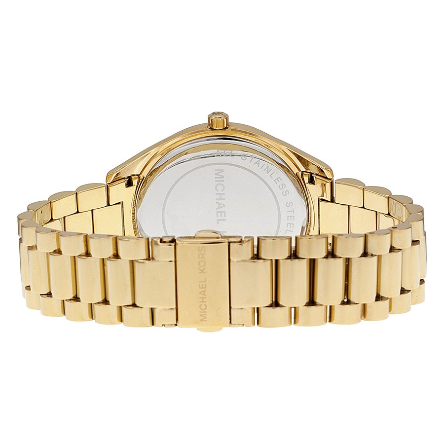 IMG_9086 Michael Kors MK3244 Blake Ladies Quartz Gold-tone Stainless Steel 3