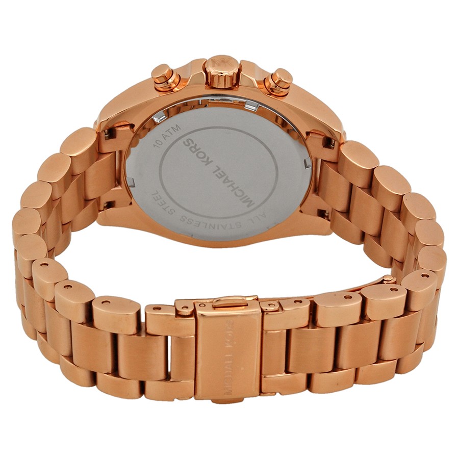 IMG_9086 Michael Kors MK5799 Bradshaw Ladies Quartz Rose Gold-tone Stainless Steel 3
