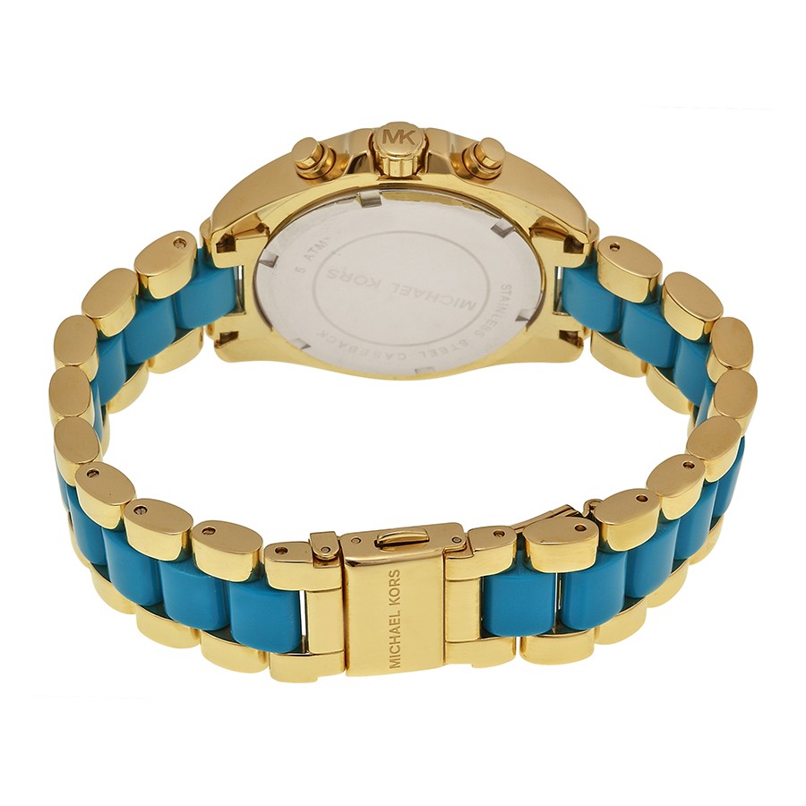 IMG_9086 Michael Kors MK5908 Bradshaw Ladies Quartz Gold-tone Stainless Steel 3