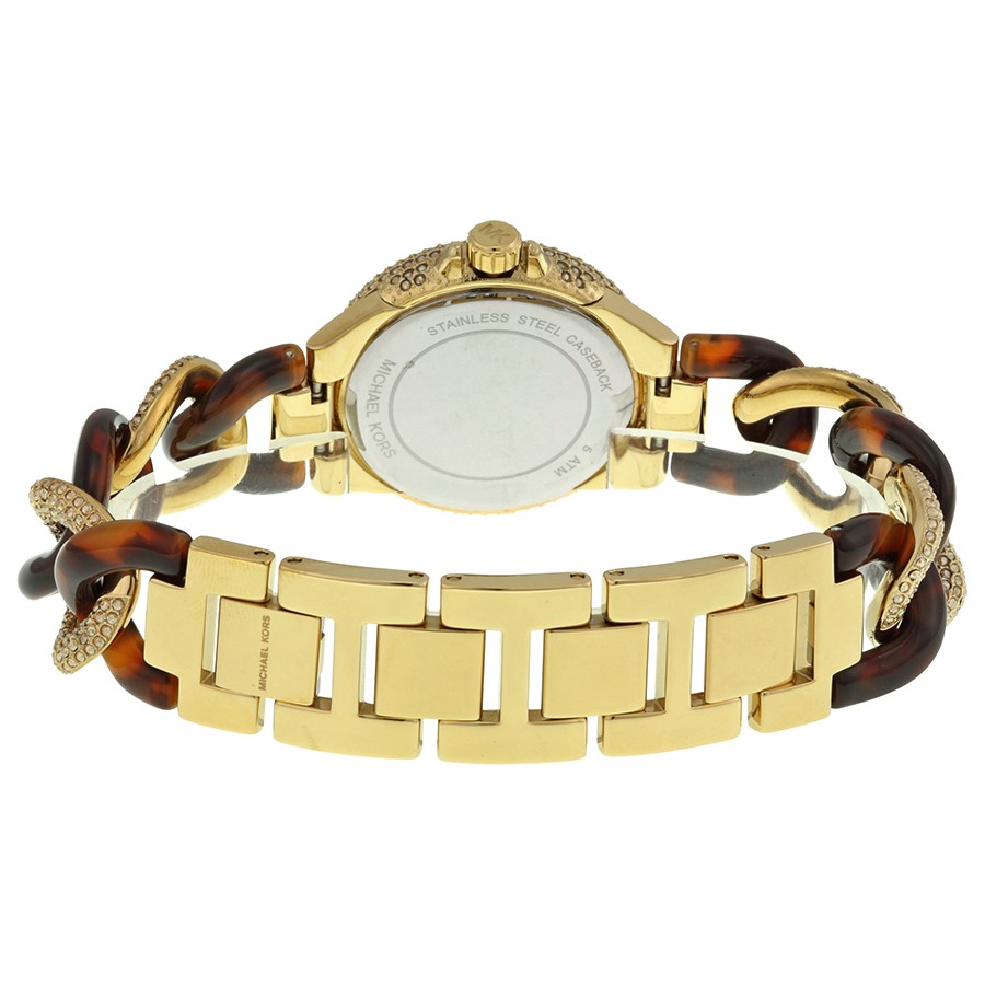 IMG_9086 Michael Kors MK4290 Camille Ladies Quartz Gold-tone Stainless Steel 3