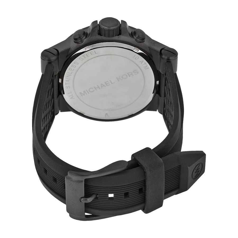 IMG_9086 Michael Kors MK8152 Dylan Mens Quartz Black Ion-plated Stainless-Steel 3