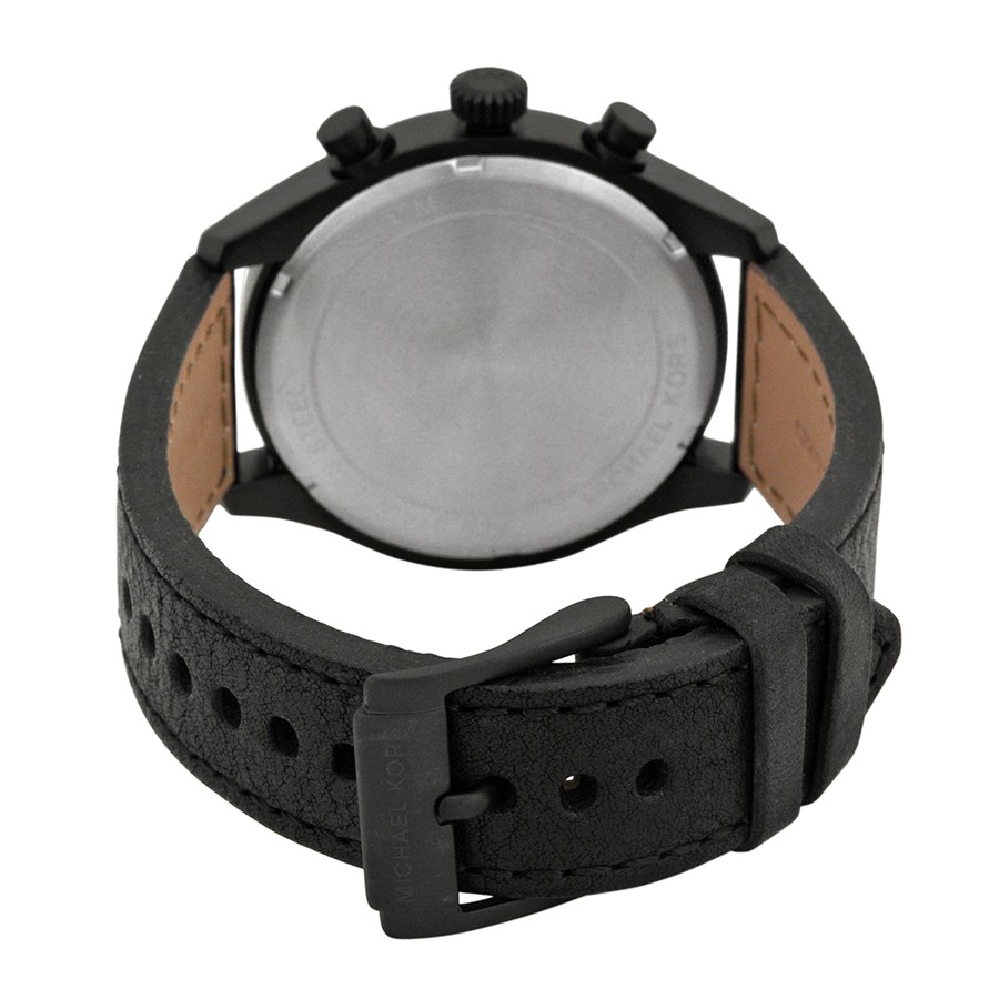 Michael Kors MK7069 Hangar Mens Quartz Black Ion-plated Stainless Steel 3