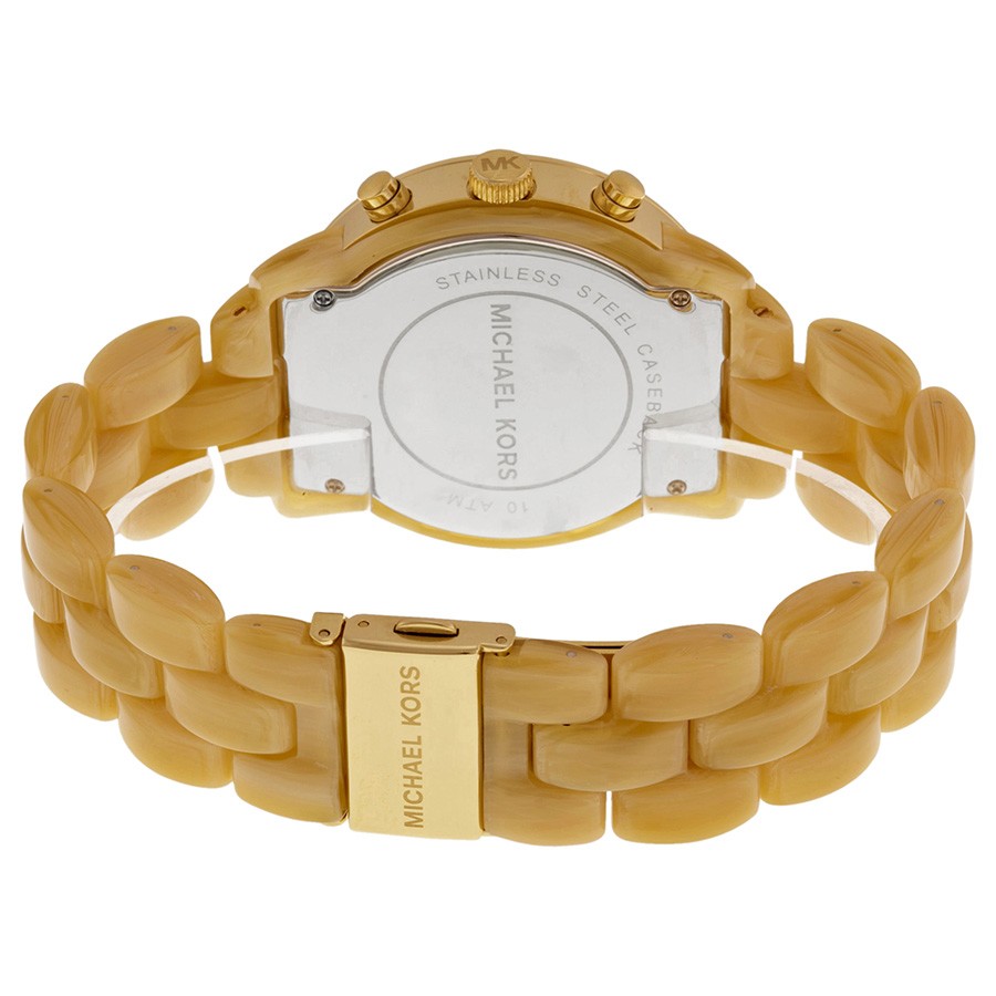 IMG_9086 Michael Kors MK5217 Jet Set Ladies Quartz Horn Acrylic 3