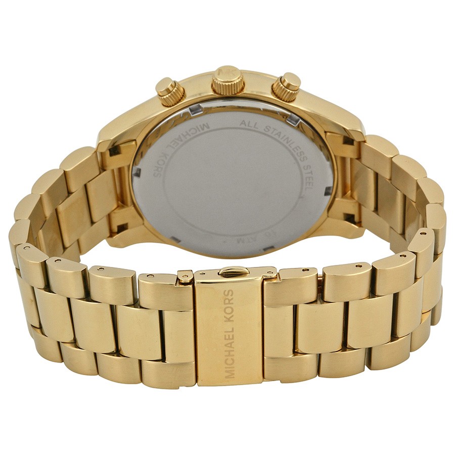 IMG_9086 Michael Kors MK8214 Layton Mens Quartz Gold-tone Stainless Steel 3