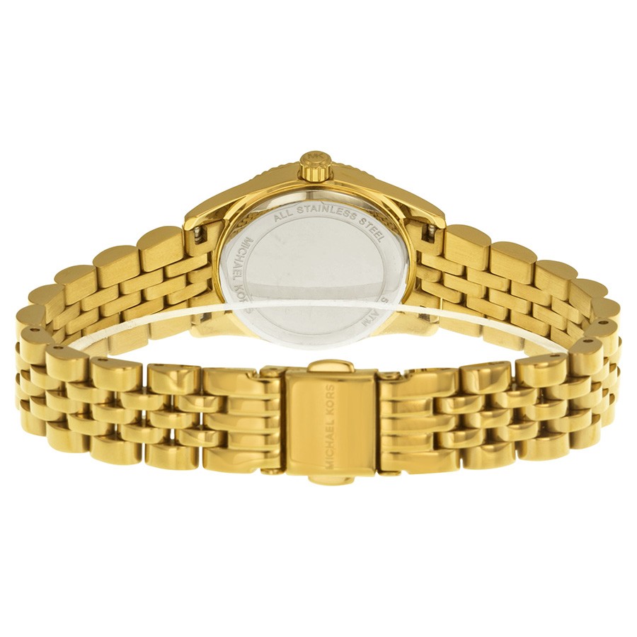 IMG_9086 Michael Kors MK3300 Lexington Ladies Quartz Gold-tone Stainless Steel 3