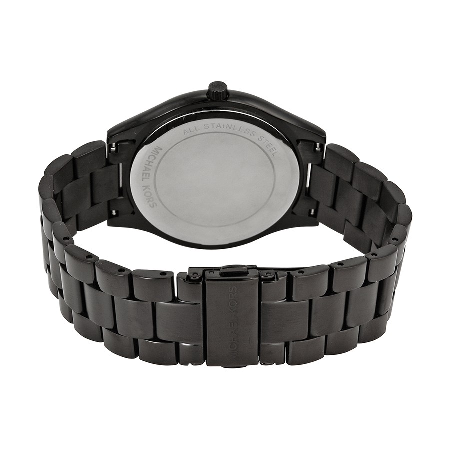 IMG_9086 Michael Kors MK3221 Unisex Quartz Black Ion-plated Stainless Steel 3