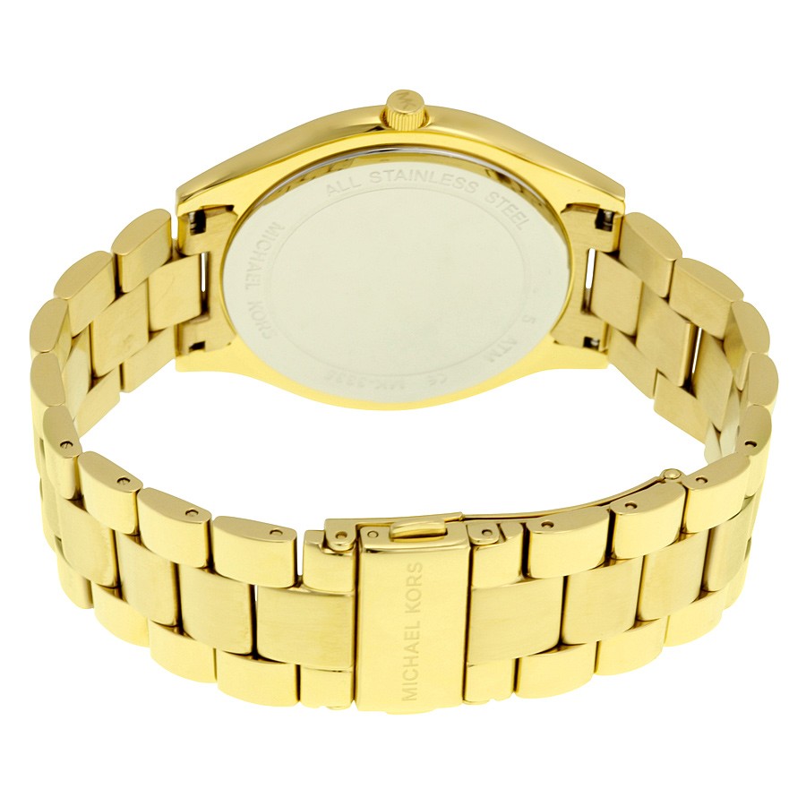 IMG_9086 Michael Kors MK3335 Ladies Quartz Gold-tone Stainless Steel 3