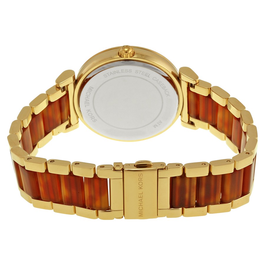 IMG_9086 Michael Kors MK3411 Ladies Quartz Gold-plated Stainless Steel 3