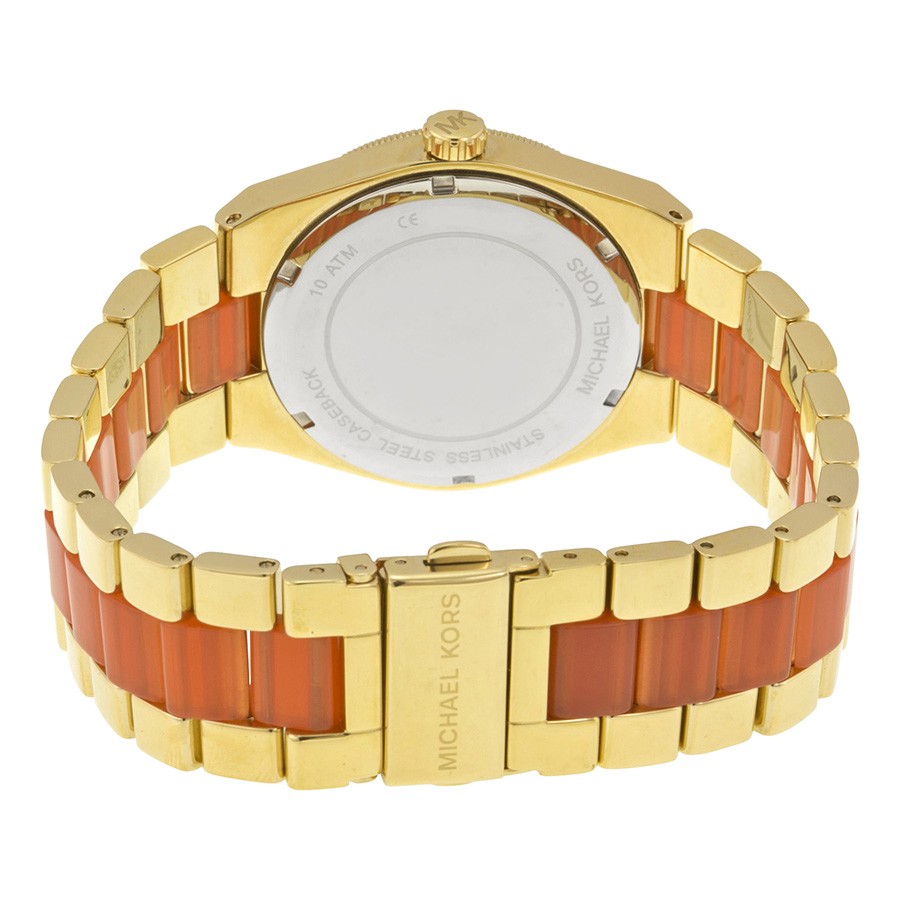 IMG_9086 Michael Kors MK6153 Ladies Quartz Gold-plated Stainless Steel 3
