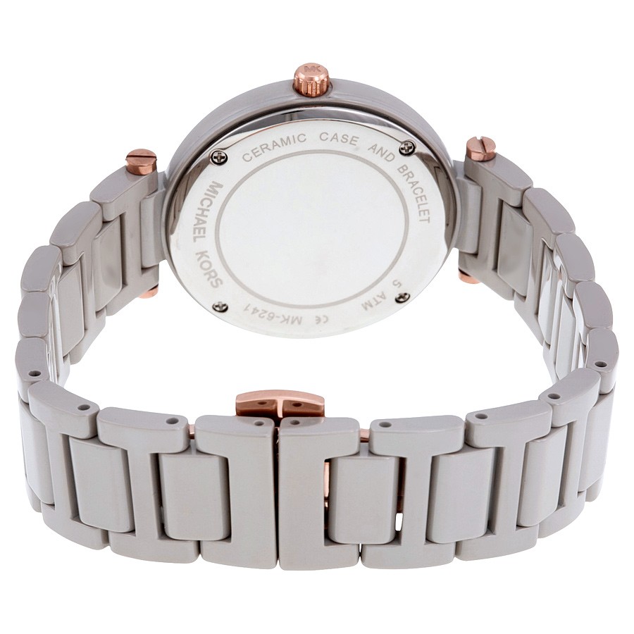 IMG_9086 Michael Kors MK6241 Ladies Quartz Grey Ceramic 3