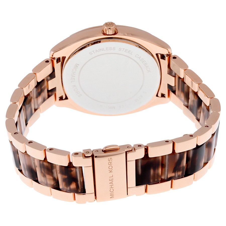 IMG_9086 Michael Kors MK6276 Ladies Quartz Rose Gold-Plated Stainless Steel 3