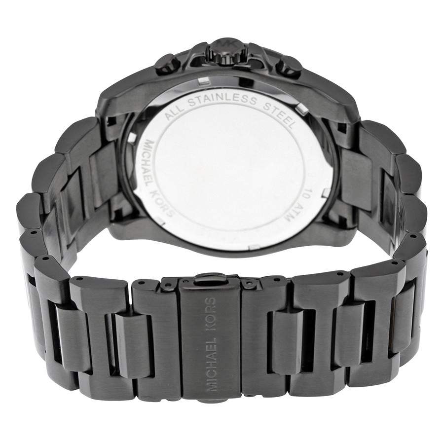 IMG_9086 Michael Kors MK8465 Mens Quartz Gunmetal Stainless Steel 3