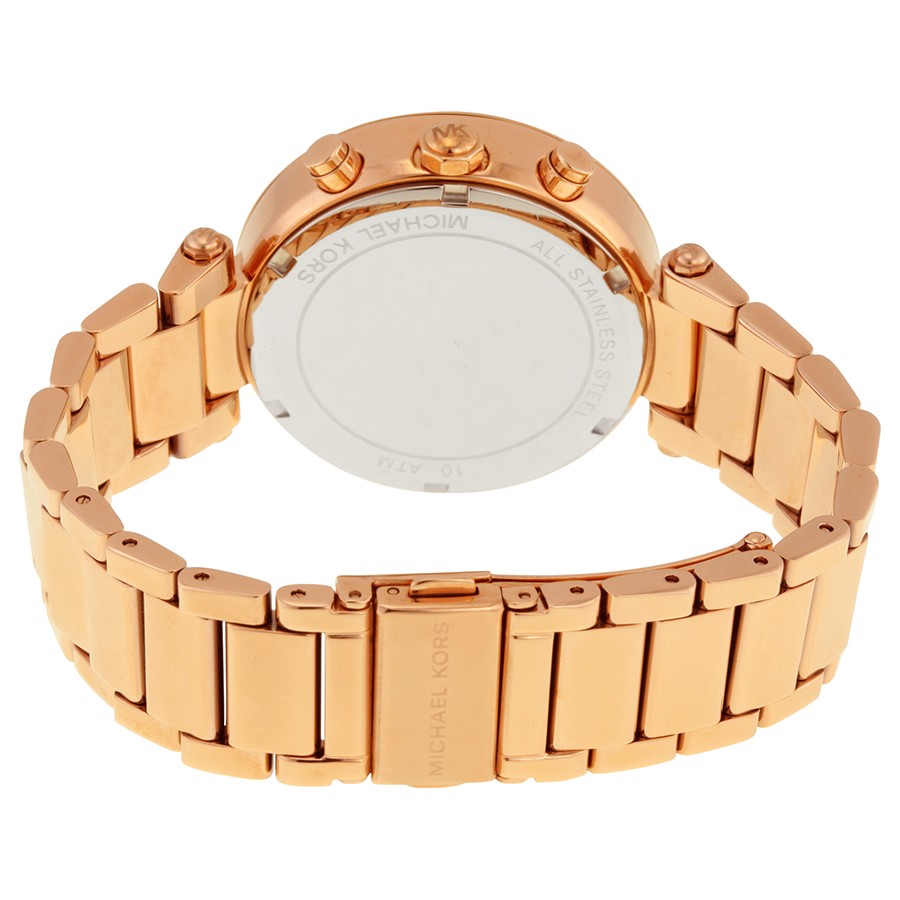 IMG_9086 Michael Kors MK5277 Parker Ladies Quartz Rose Gold-tone Stainless Steel 3