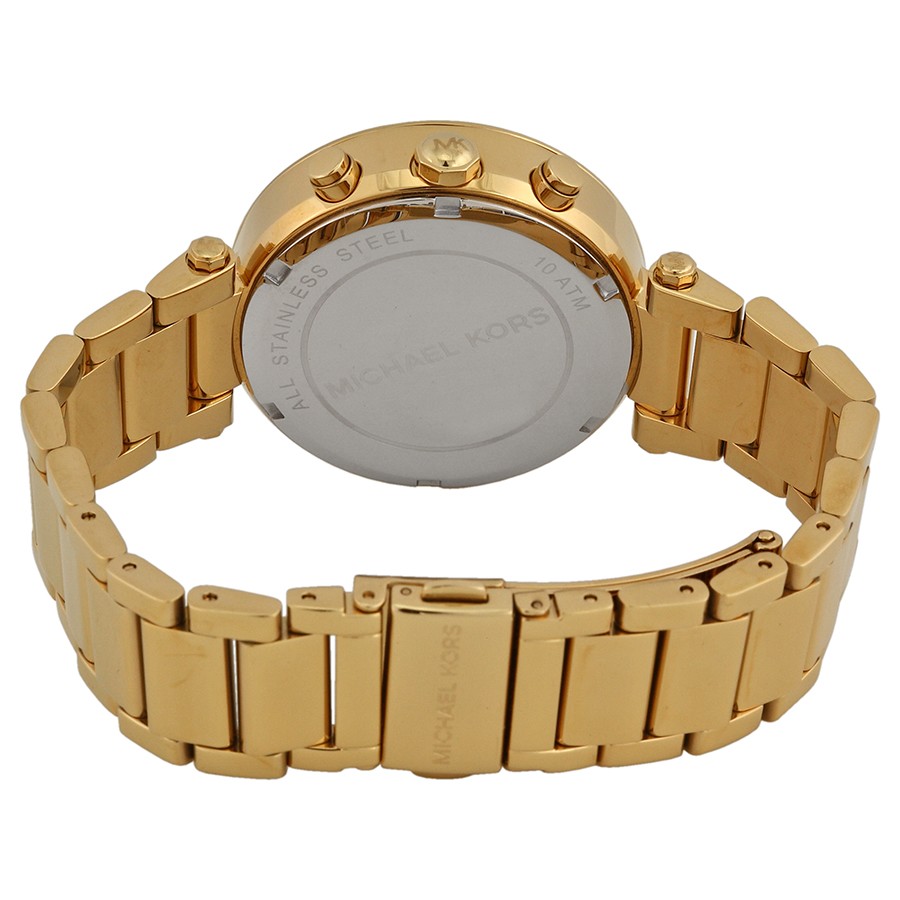 IMG_9086 Michael Kors MK5354 Parker Ladies Quartz Gold-tone Stainless Steel 3