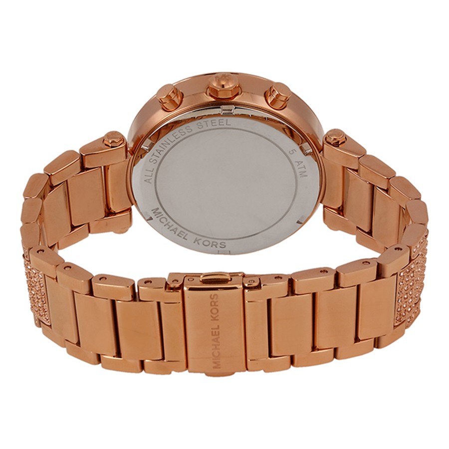 IMG_9086 Michael Kors MK5663 Parker Ladies Quartz Rose gold-tone Stainless Steel 3