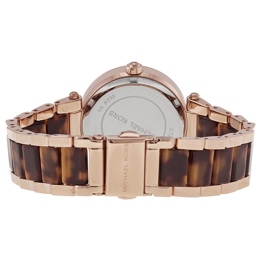 IMG_9086 Michael Kors MK5841 Parker Ladies Quartz Rose Gold-tone Stainless Steel 3