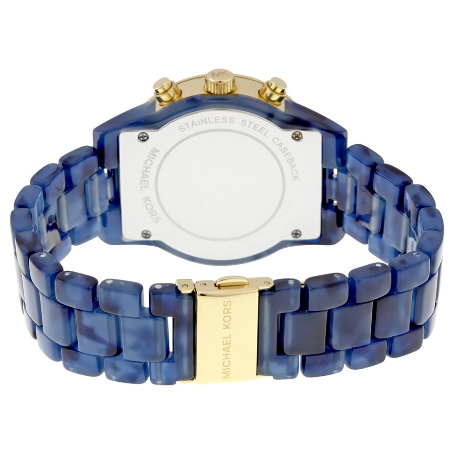 IMG_9086 Michael Kors MK6278 Ritz Ladies Quartz Navy Tortoise Acetate 3