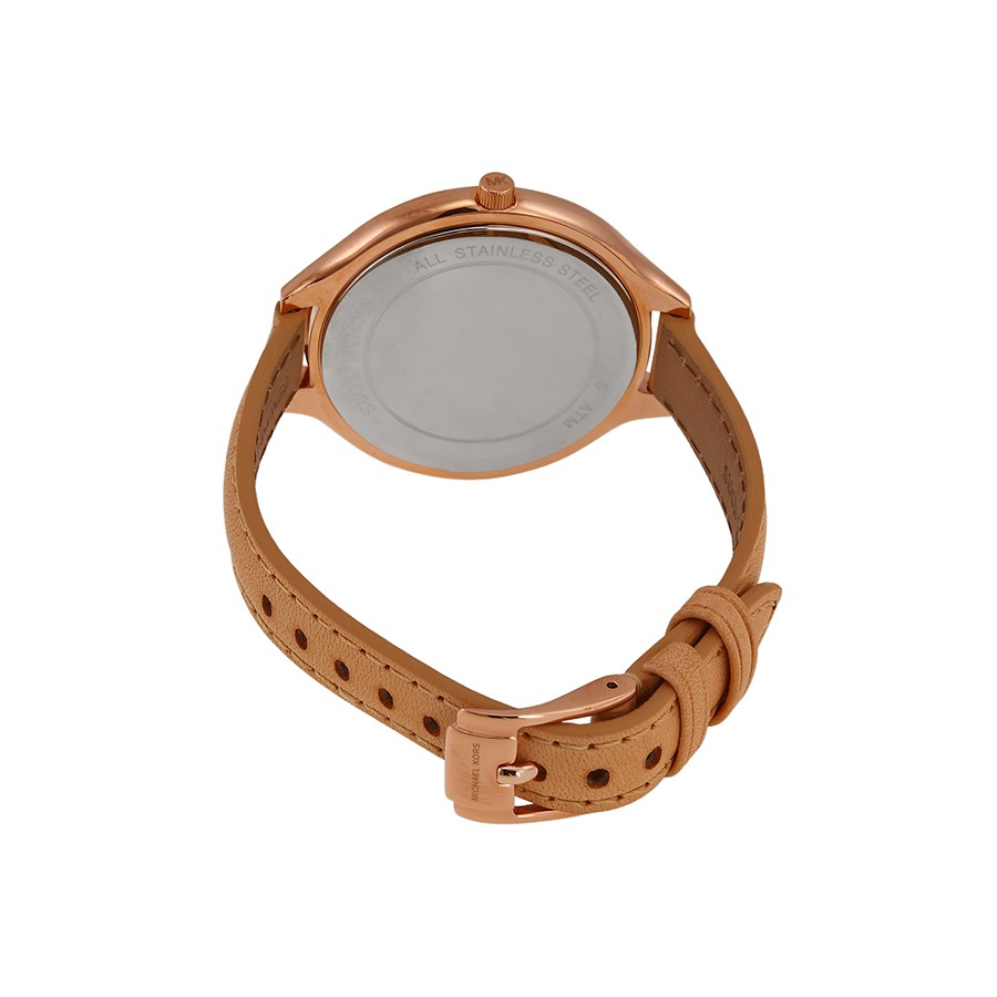 IMG_9086 Michael Kors MK2284 Runway Ladies Quartz Rose Gold-tone Stainless Steel 3