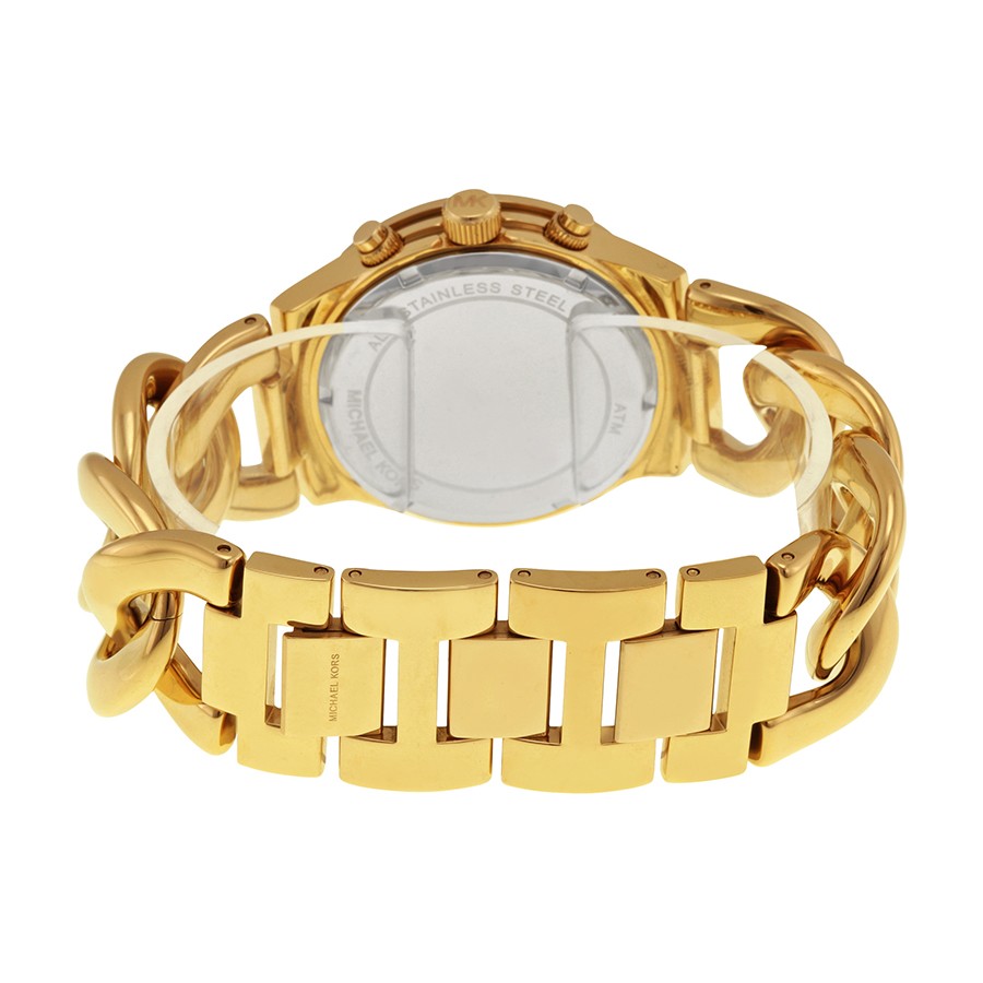IMG_9086 Michael Kors MK3131 Runway Ladies Quartz Gold-tone Stainless Steel 3
