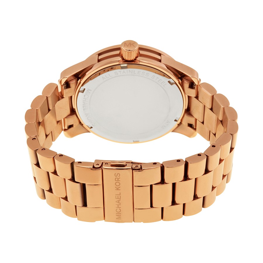 Michael Kors MK5661 Runway Ladies Quartz Rose Gold-tone Stainless Steel 3