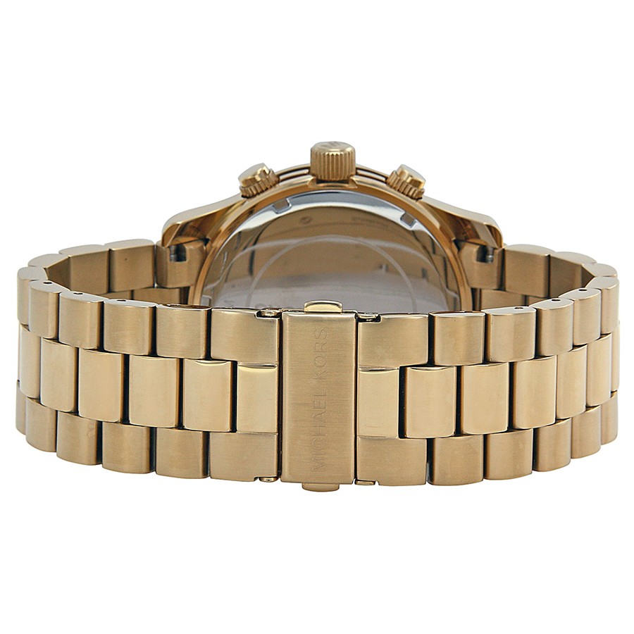 IMG_9086 Michael Kors MK5930 Runway Ladies Quartz Gold-tone Stainless Steel 3