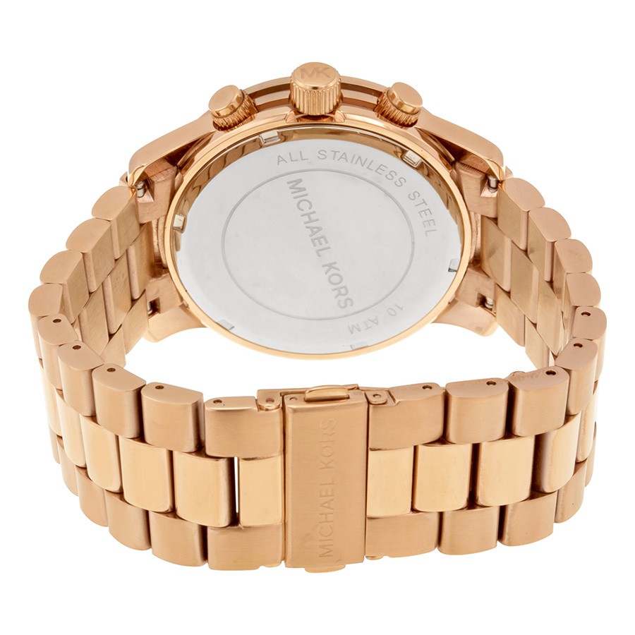 IMG_9086 Michael Kors MK8096 Runway Mens Quartz Rose Gold-tone Stainless Steel 3