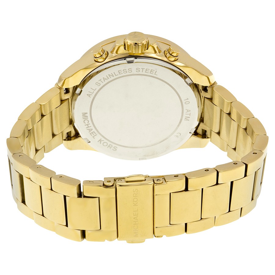 IMG_9086 Michael Kors MK6291 Wren Ladies Quartz Gold-tone Stainless Steel 3