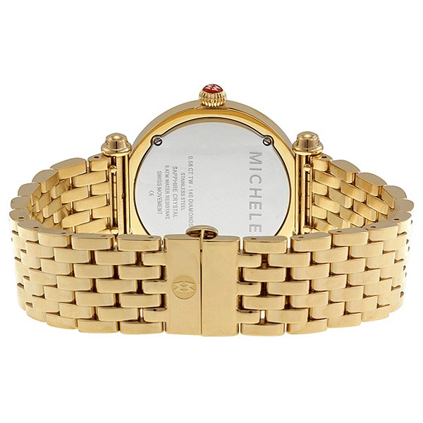 Michele MWW16A000038 Caber Ladies Quartz Gold-tone Stainless Steel 3