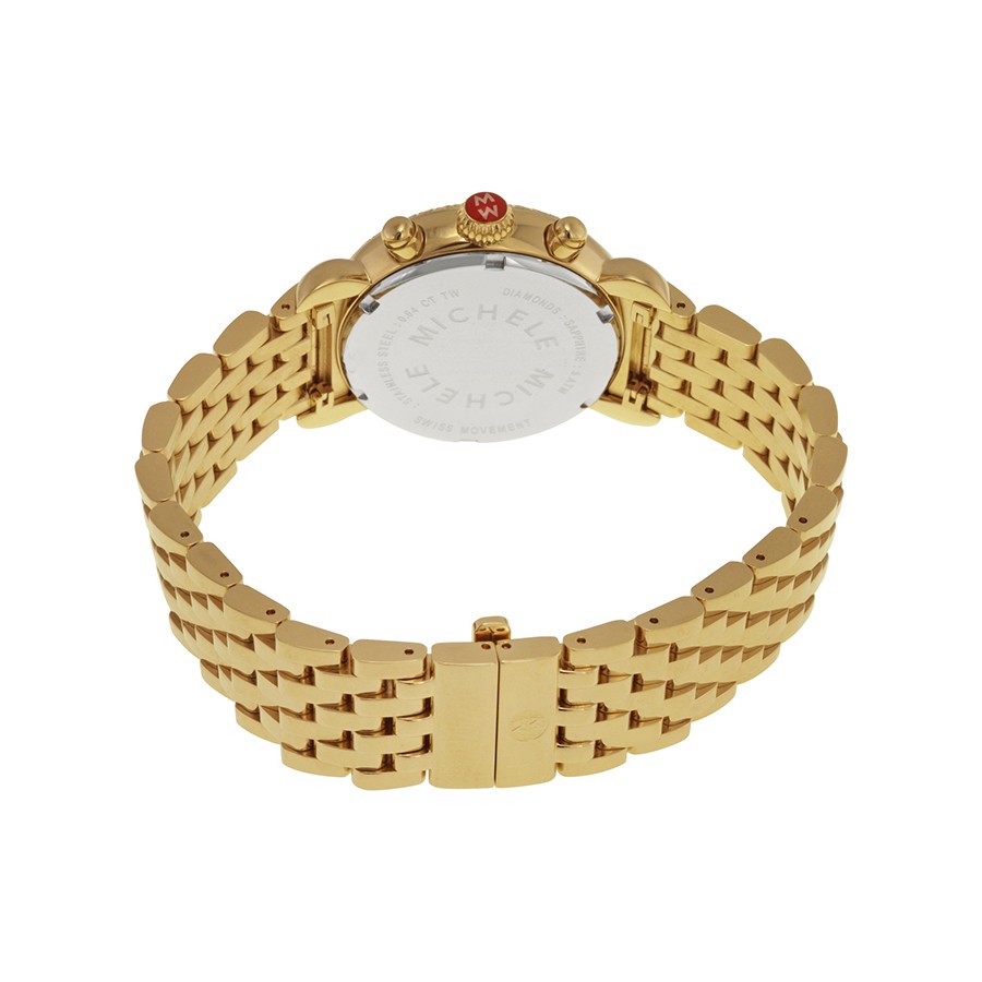 IMG_9086 Michele MWW03M000141 CSX Ladies Quartz Gold-plated Stainless Steel 3