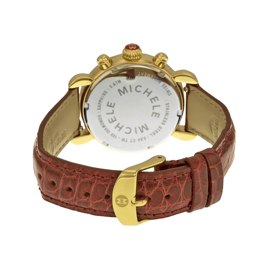 IMG_9086 Michele MWW03M000145 CSX Ladies Quartz Gold-plated Stainless Steel 3
