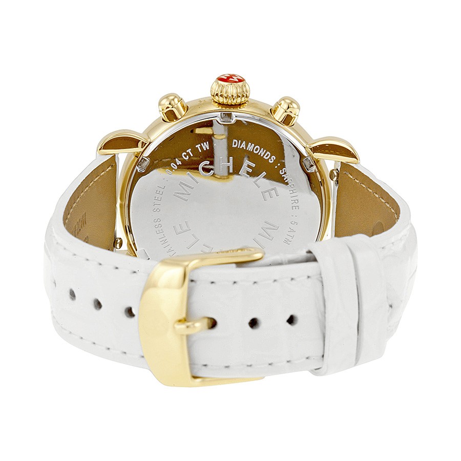 IMG_9086 Michele MWW03M000202 CSX Ladies Quartz Gold-tone Stainless Steel 3